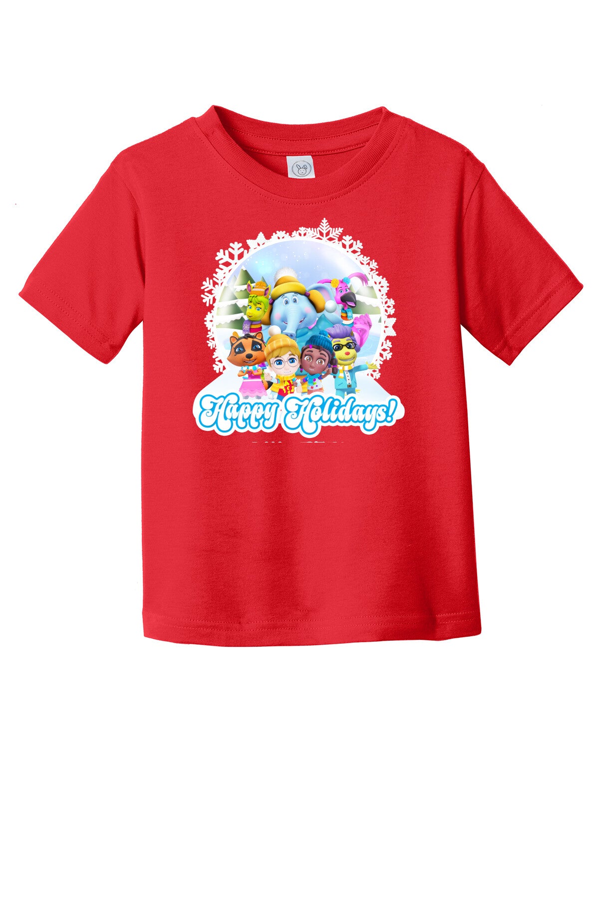 Happy Holidays Toddler T-Shirt - Snowflake