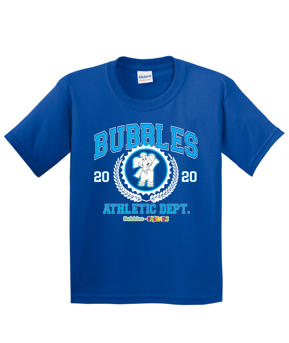 Bubbles and Friends - Varsity Collection Bubbles Athletic Dept Children T-Shirt