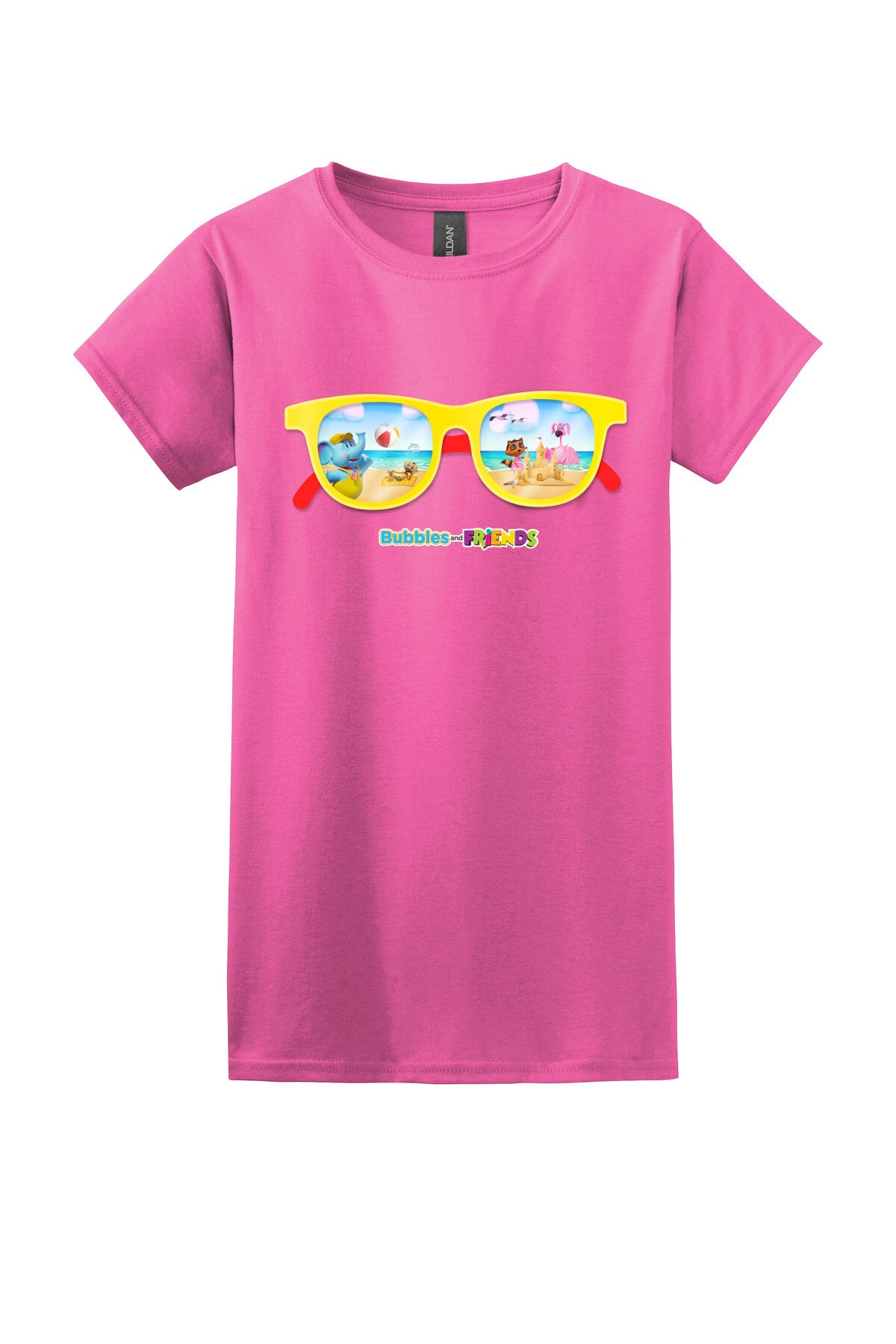 Bubbles & Friends Summer Sunglasses Women's T-Shirt