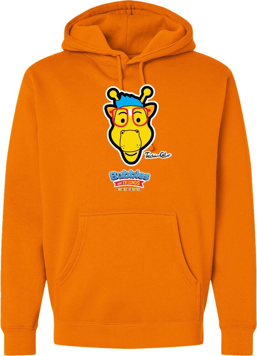 Bubbles & Friends- Friends from Happyville 'Technical' Midweight Hooded Sweatshirt- Unisex