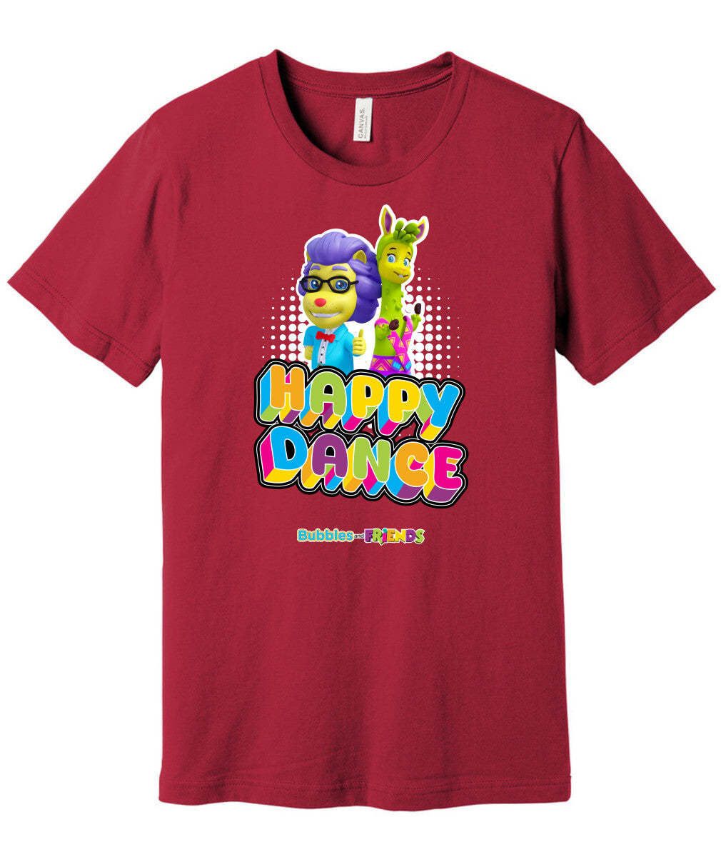 Bubbles and Friends – Happy Dance Collection Lionstein Phoebe Adult T-Shirt