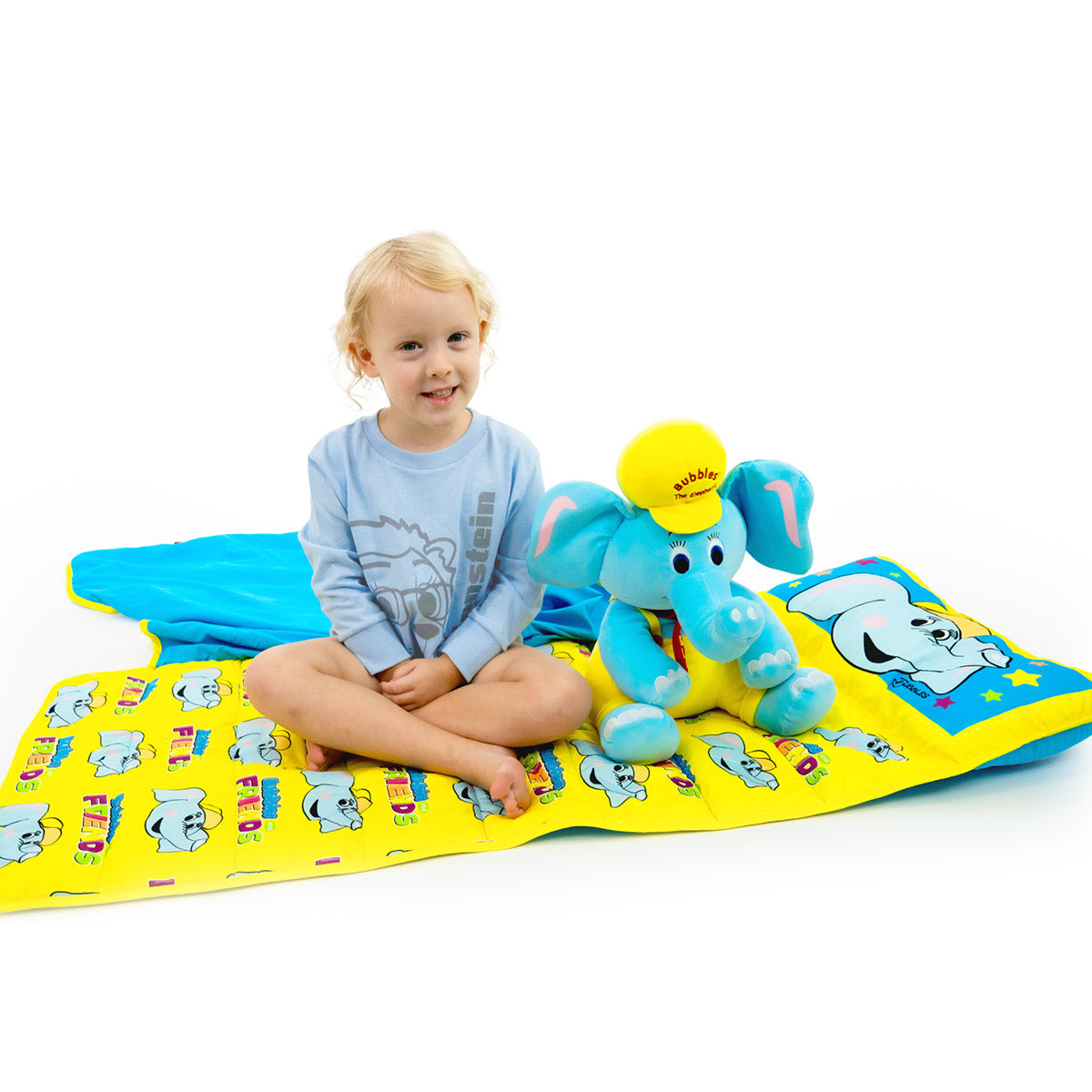 Bubbles and Friends Foldable Nap Mat