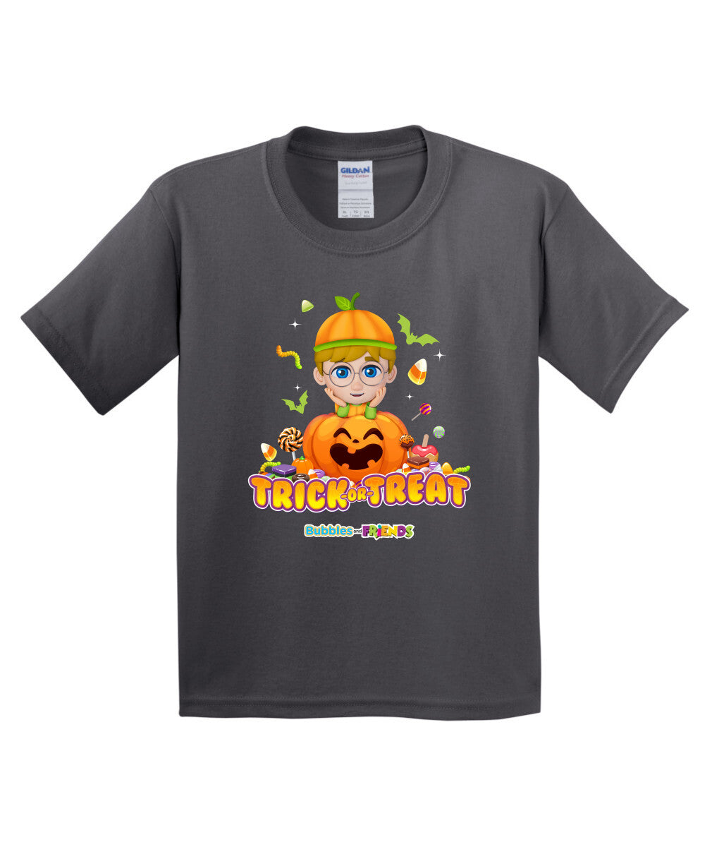 Bubbles and Friends - Halloween Collection Braden Children T-Shirt