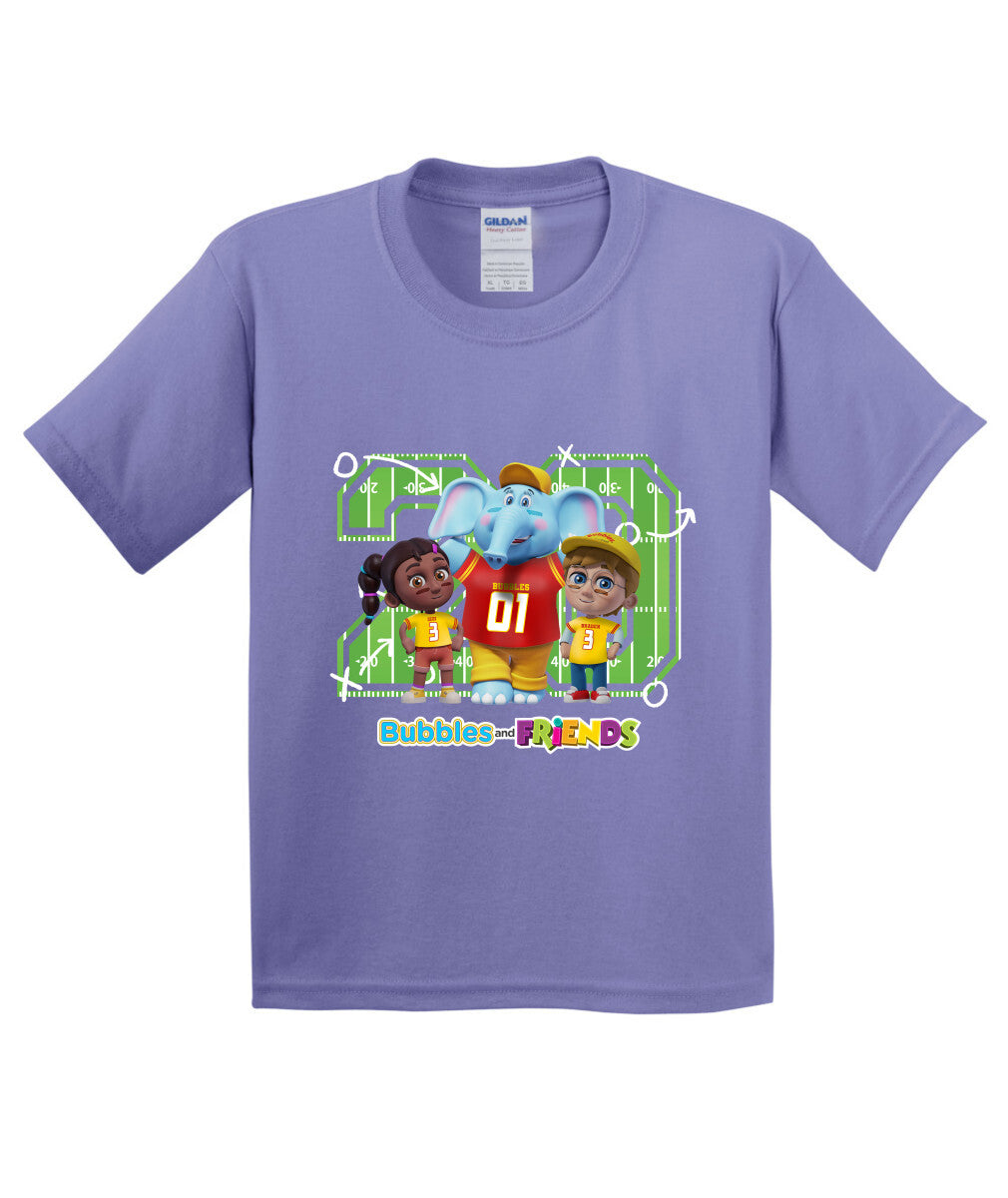 Bubbles and Friends - Varsity Collection Team Children T-Shirt