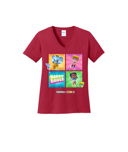 Bubbles and Friends – Happy Dance Collection Happy Team WomenT-Shirt