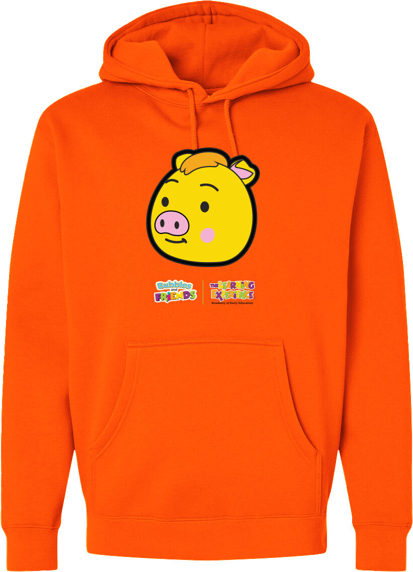 Bubbles & Friends- Friends from Happyville 'Pablo' Midweight Hooded Sweatshirt- Unisex