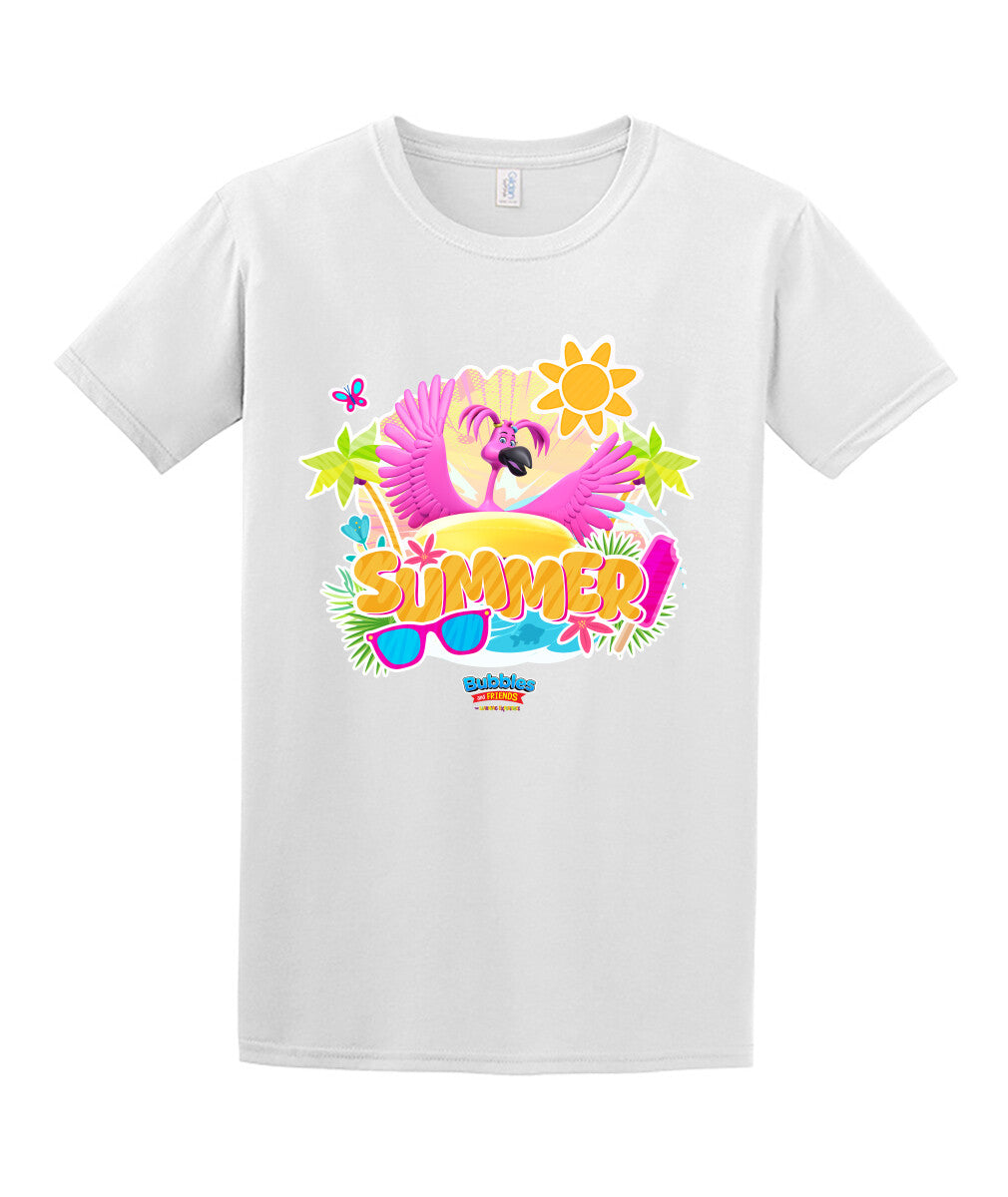 Bubbles & Friends Summer Flexi Unisex T-Shirt