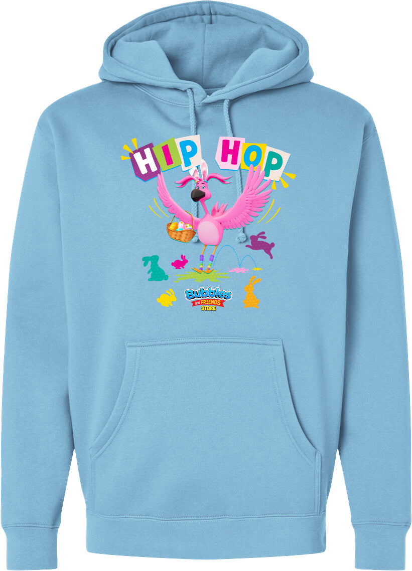 Bubbles & Friends Easter Hip-Hop Hooded Sweatshirt