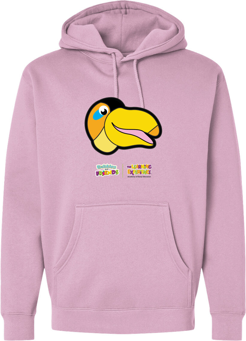 Bubbles & Friends- Friends from Happyville 'Two Plus' Midweight Hooded Sweatshirt- Unisex