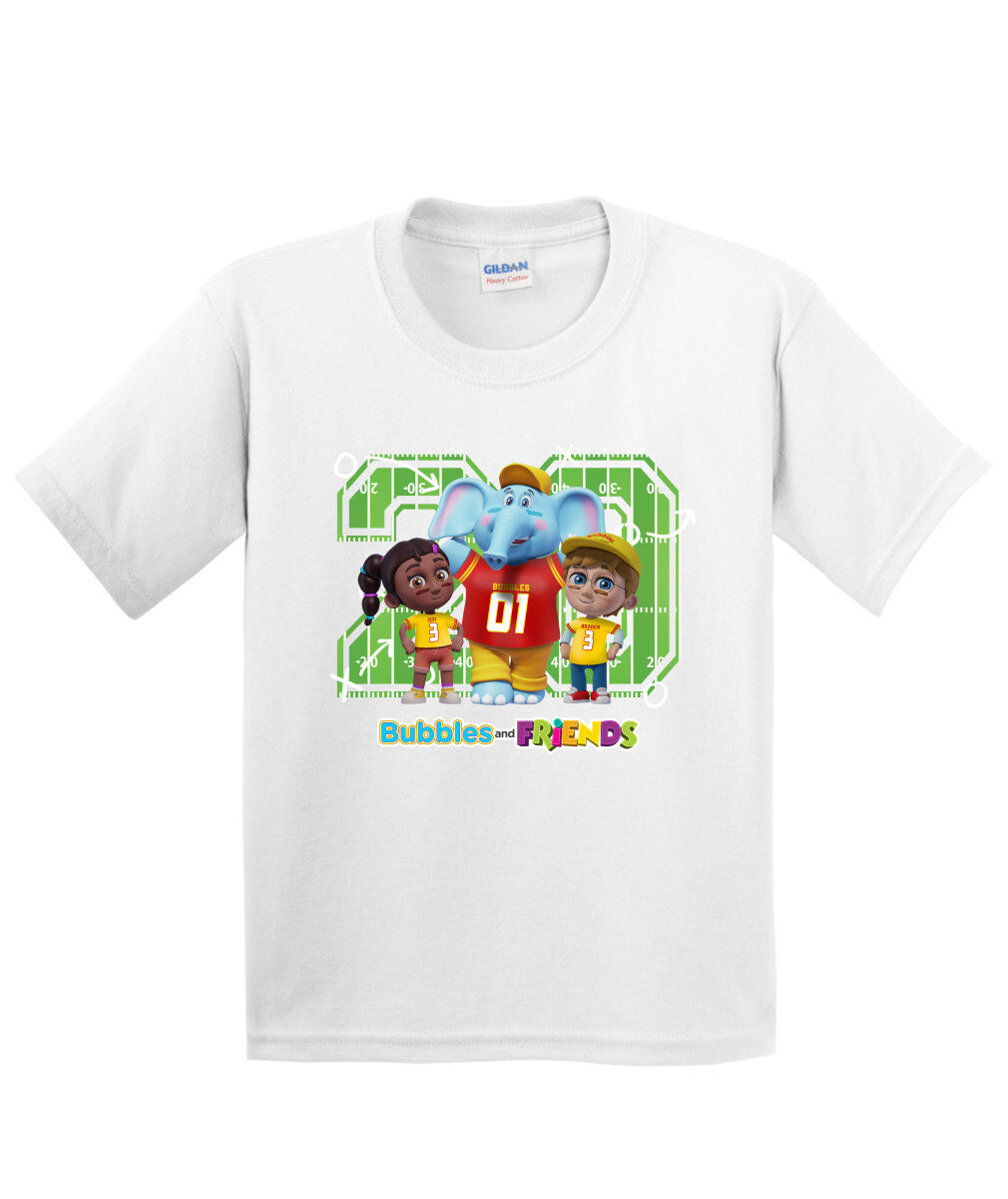 Bubbles and Friends - Varsity Collection Team Children T-Shirt