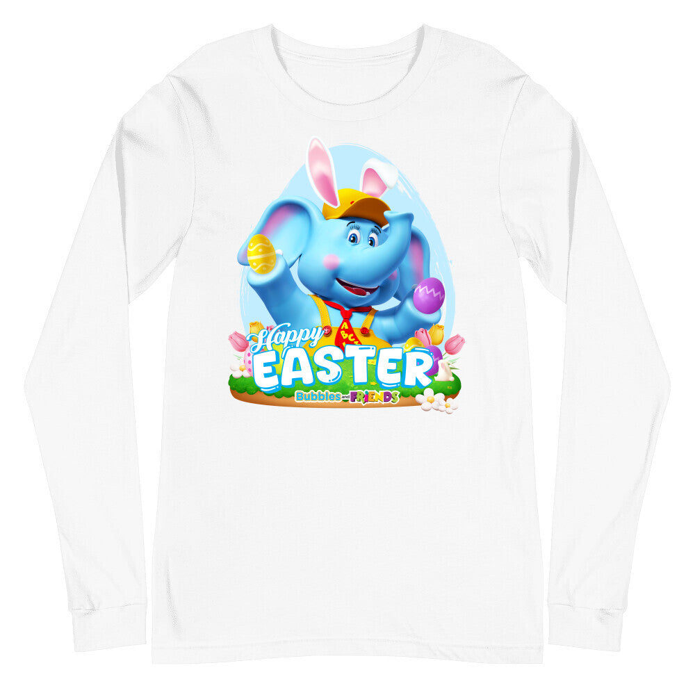 Bubbles & Friends Easter Bubbles Unisex Long Sleeve Tee