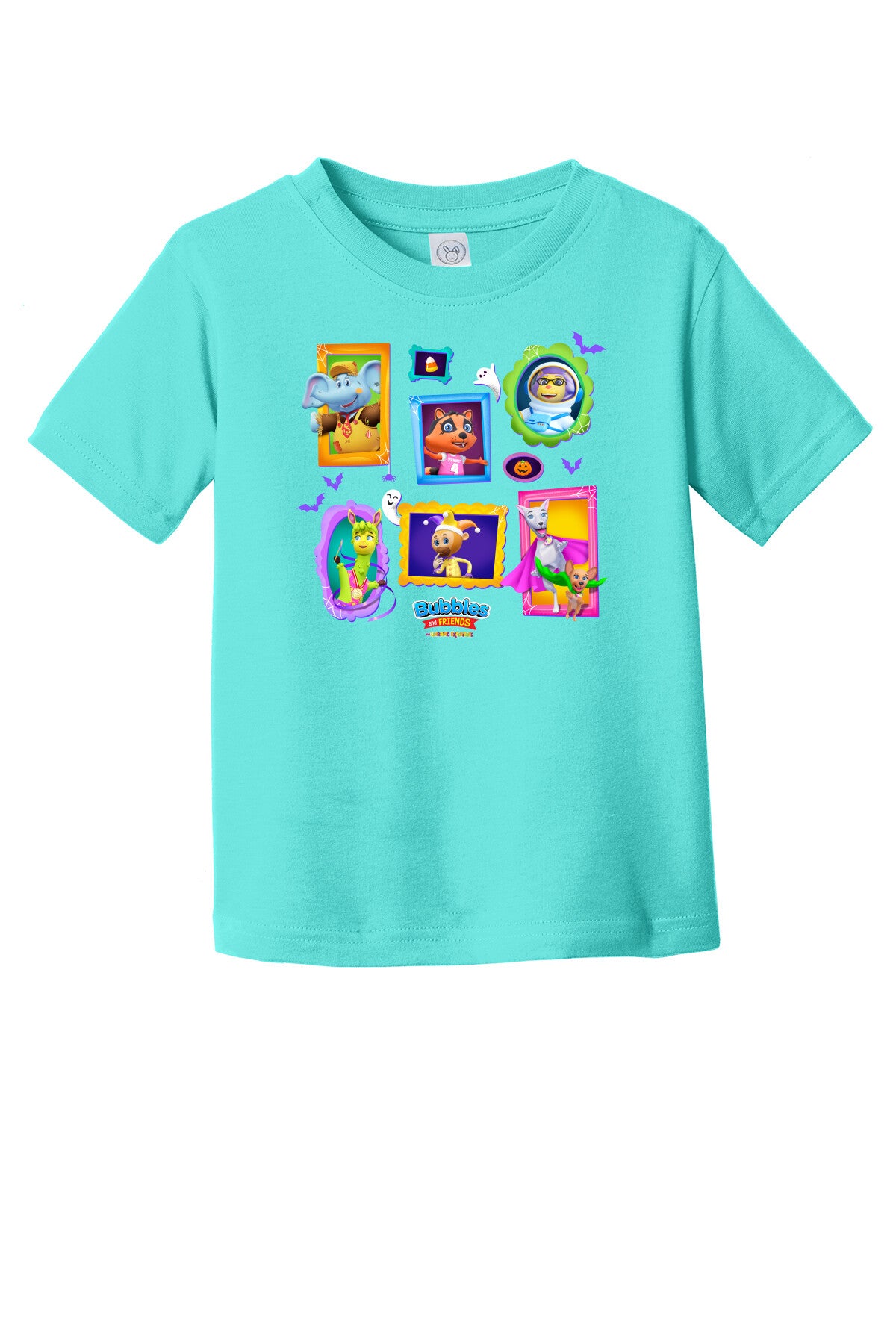 Bubbles & Friends Halloween Frames Toddler T-Shirt