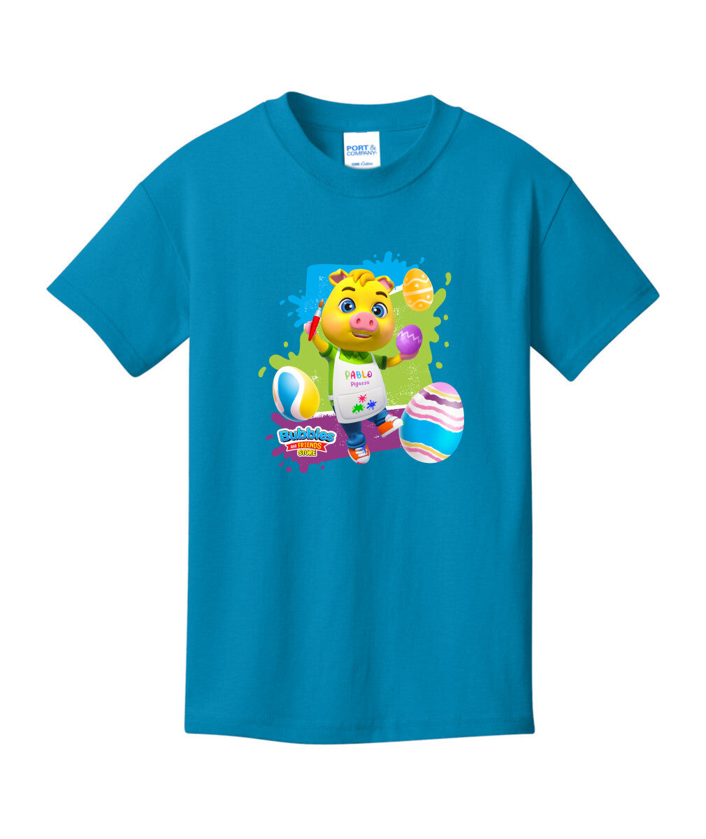 Bubbles & Friends Easter Pablo Children's T-Shirt