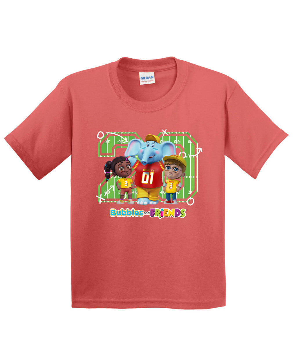 Bubbles and Friends - Varsity Collection Team Children T-Shirt