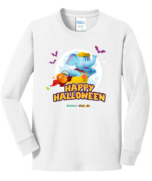 Bubbles and Friends - Halloween Collection Bubbles Longsleeve Children T-Shirt