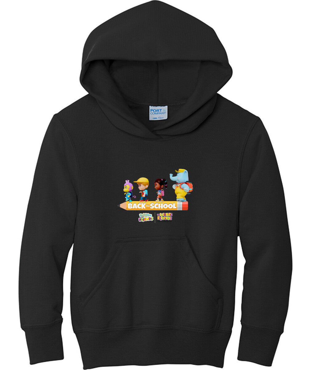Bubbles & Friends BTS Pencil Walk Children's Hooded Sweatshirt