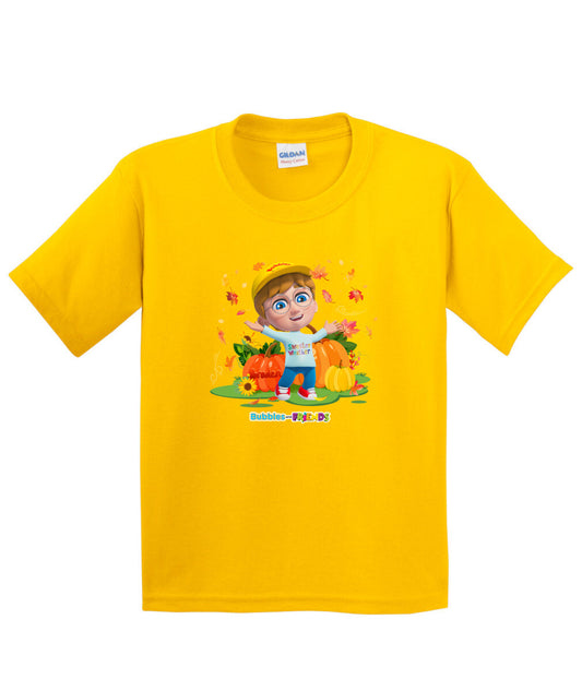 Bubbles and Friends - Fall Collection Braden Children T-Shirt