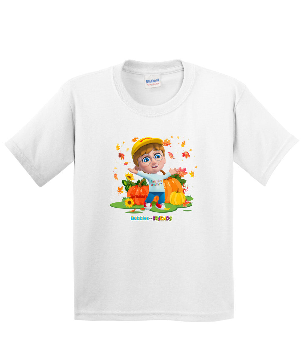 Bubbles and Friends - Fall Collection Braden Children T-Shirt