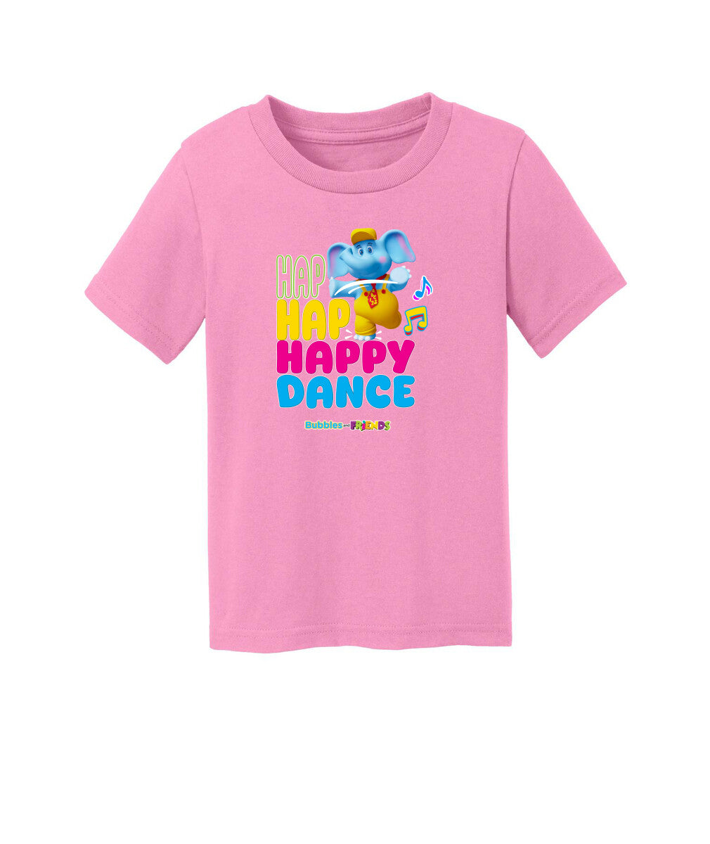 Bubbles and Friends – Happy Dance Collection Bubbles Hap Hap Happy Dance Toddler T-Shirt