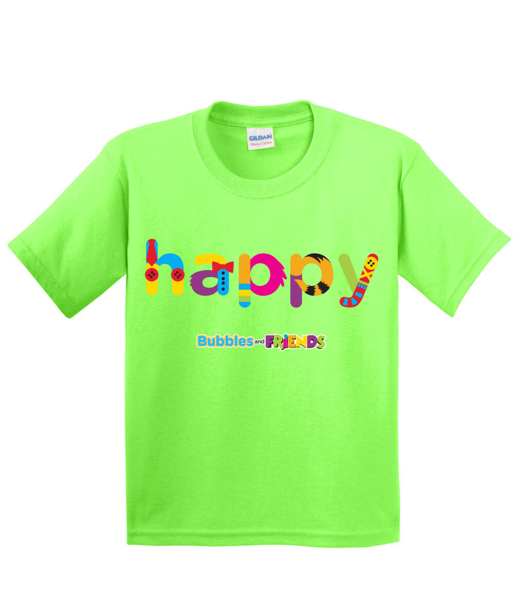 Bubbles and Friends - Happy Children T-Shirt