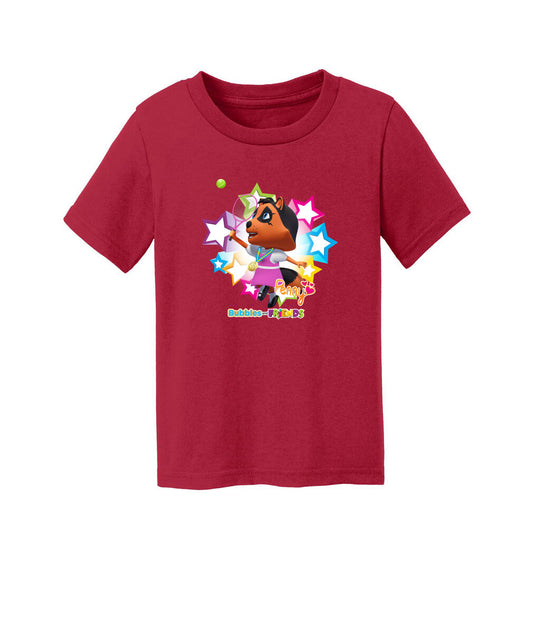 Bubbles and Friends - Summer Games Collection Tennis Penny Toddler T-Shirt