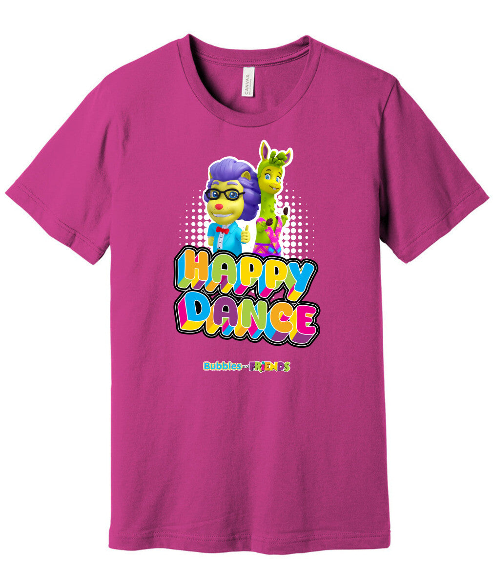 Bubbles and Friends – Happy Dance Collection Lionstein Phoebe Adult T-Shirt