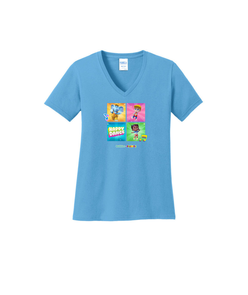 Bubbles and Friends – Happy Dance Collection Happy Team WomenT-Shirt