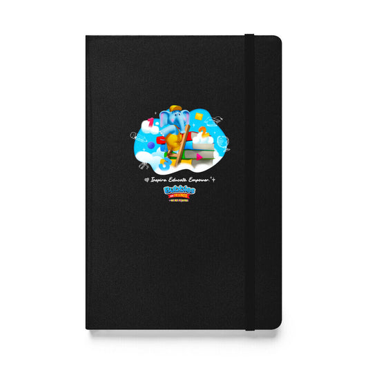 Bubbles & Friends Inspire Educate Empower Hardcover Bound Notebook | JournalBook®