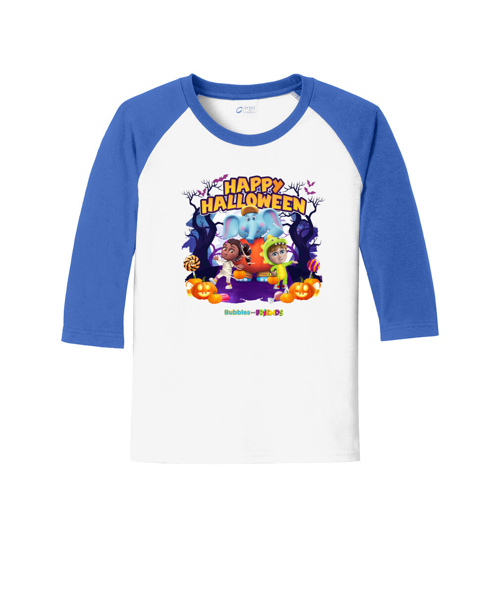 Bubbles and Friends - Halloween Collection Team Children Longsleeve T-Shirt