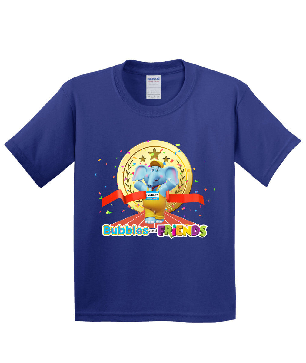 Bubbles and Friends - Summer Games Collection Bubbles Gold Children T-Shirt