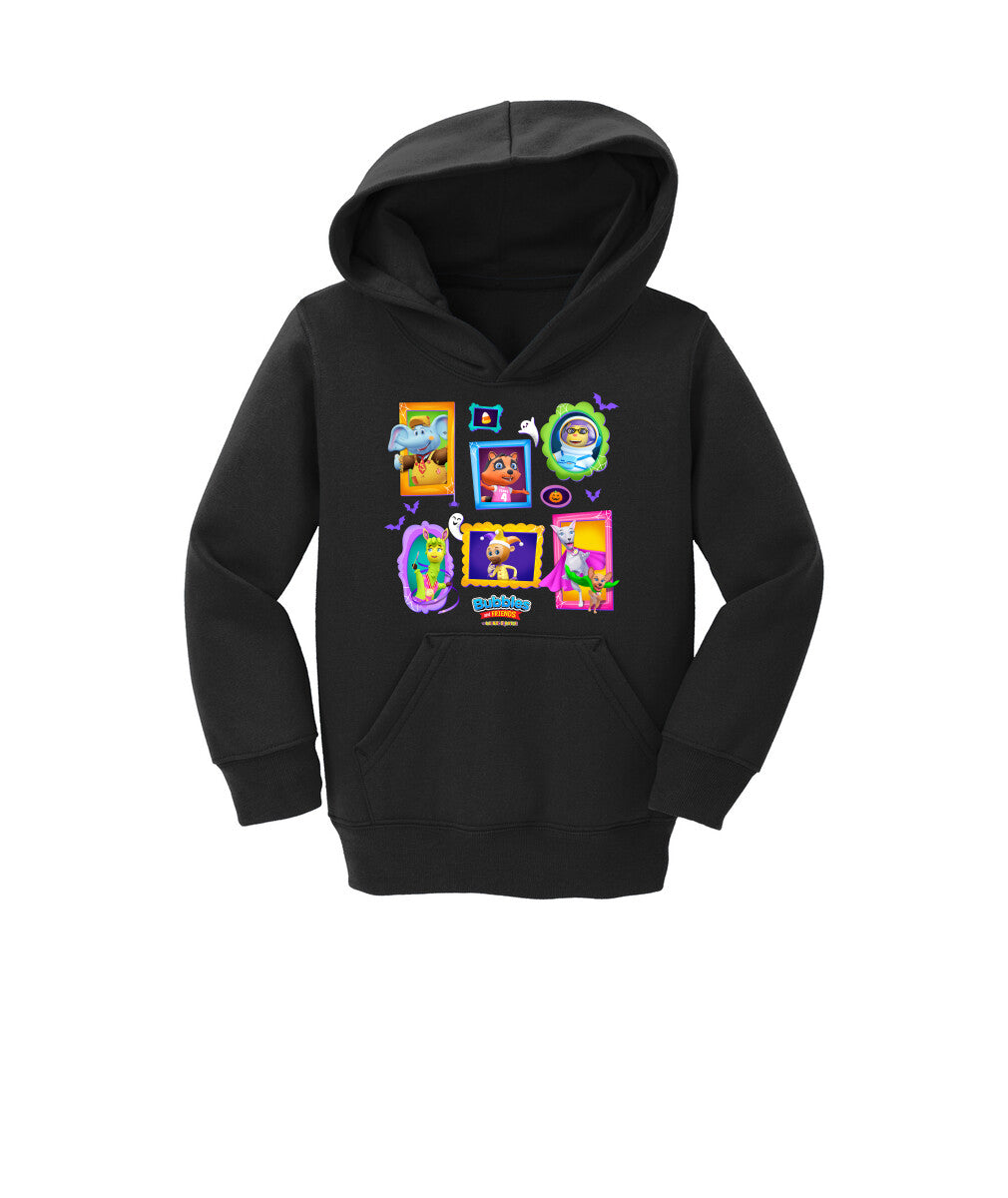 Bubbles & Friends Halloween Toddler Core Fleece Hoodie