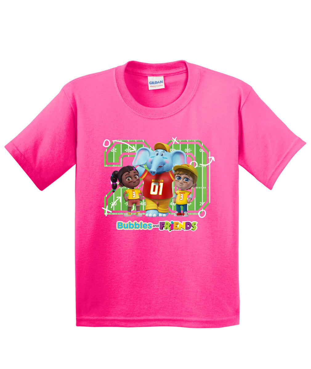 Bubbles and Friends - Varsity Collection Team Children T-Shirt