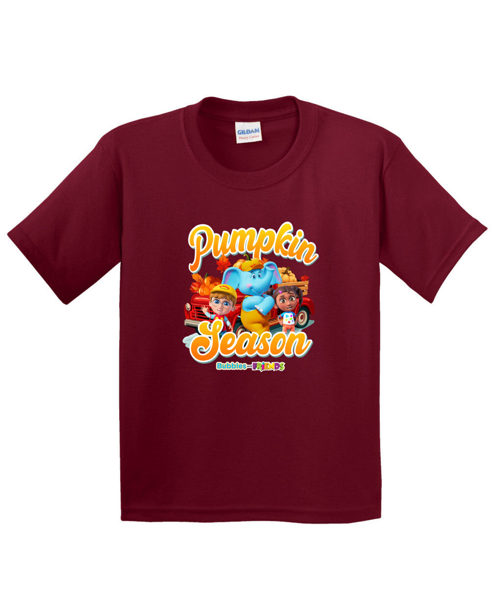 Bubbles and Friends - Fall Team Children  T-Shirt