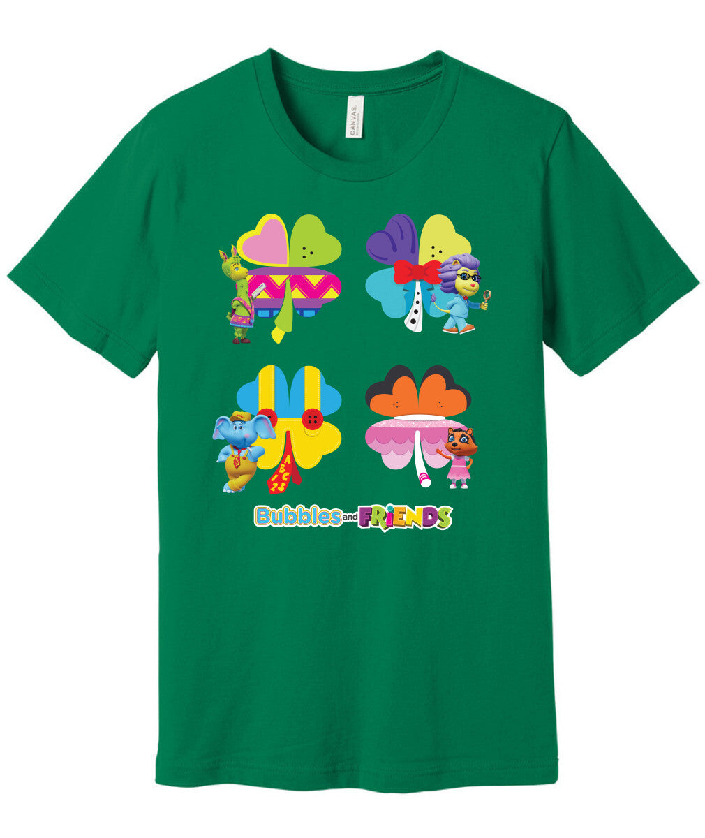 Bubbles & Friends St. Patricks FRIENDS Unisex Tee