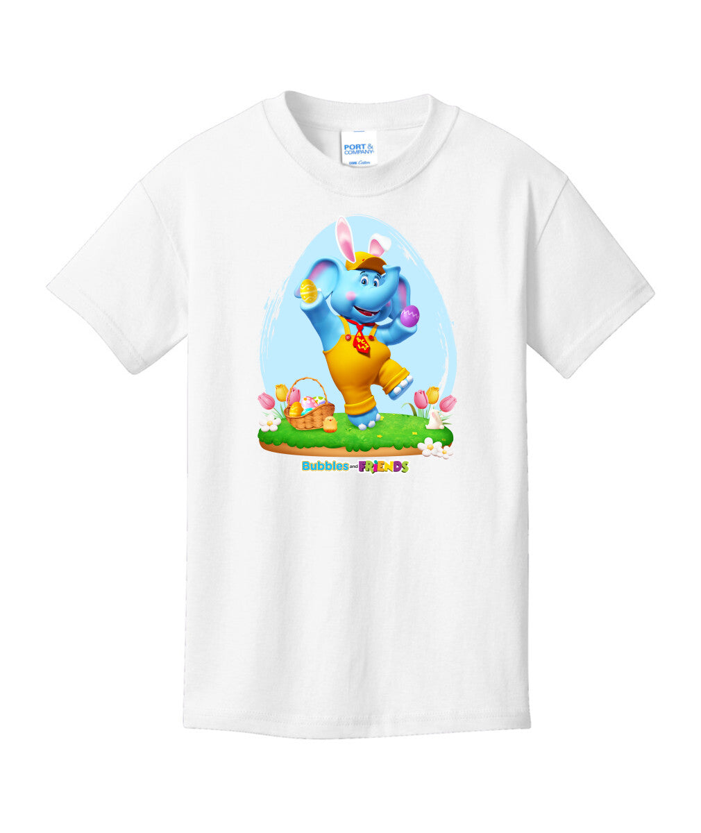 Bubbles & Friends Easter Bubbles Childrens T-Shirt