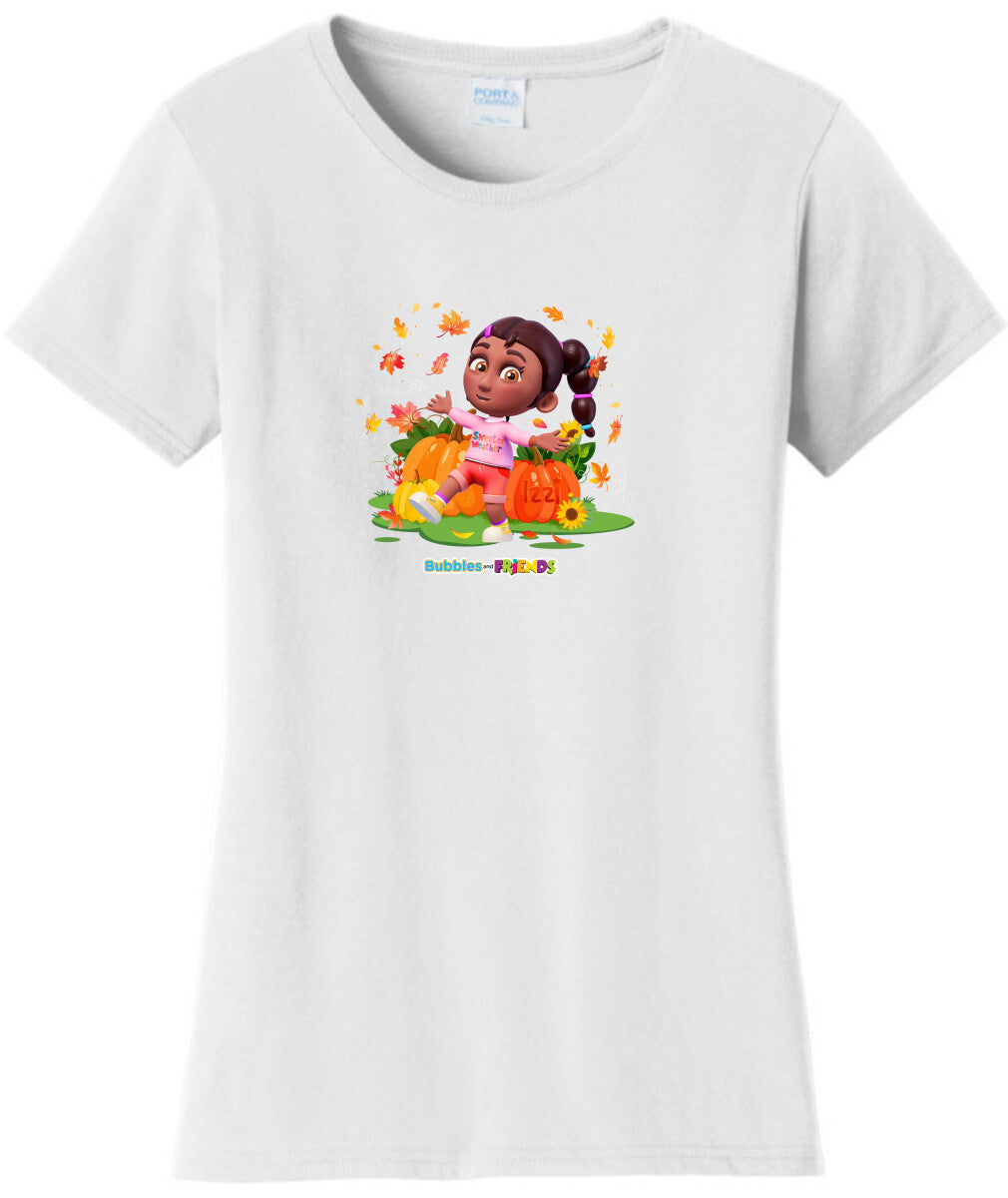 Bubbles and Friends - Fall Collection Izzi Womens T-Shirt