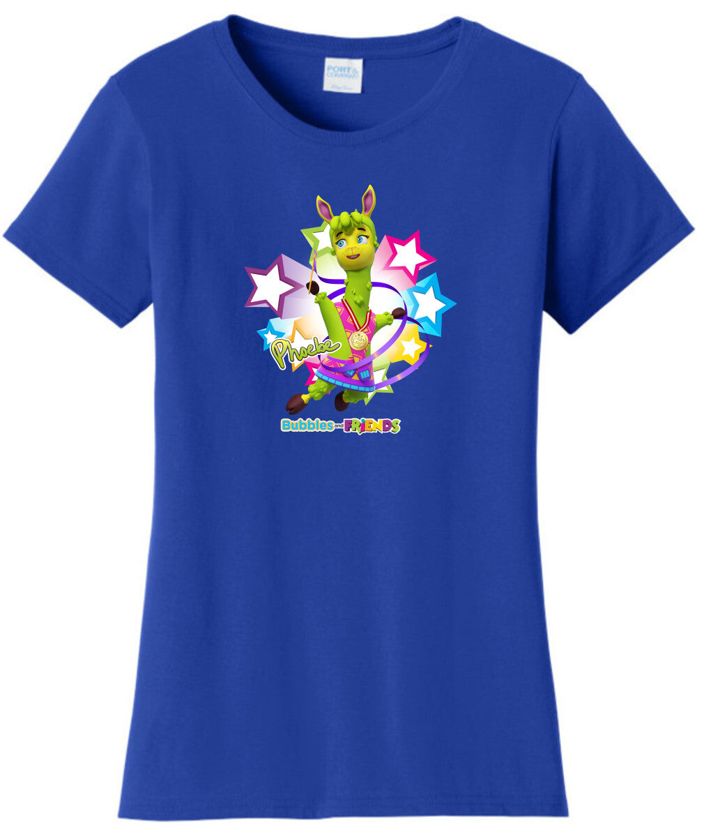 Bubbles and Friends - Summer Games Collection Gymnastics Phoebe Women T-Shirt