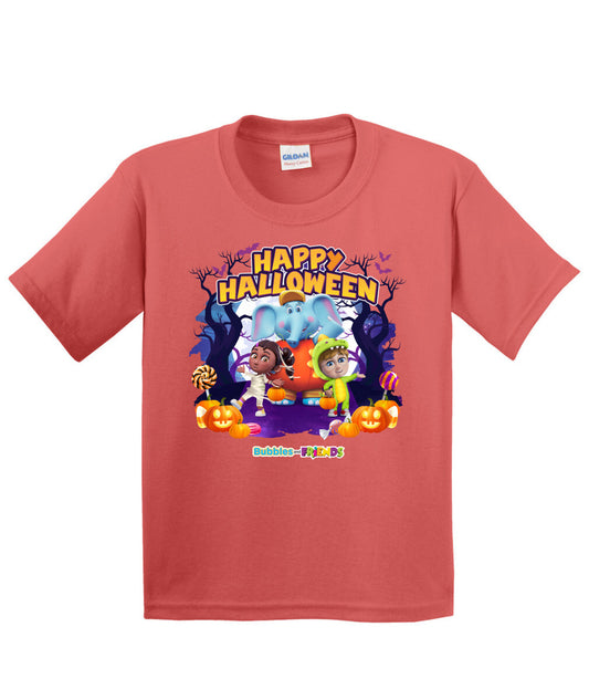 Bubbles and Friends - Halloween Collection Team Children T-Shirt