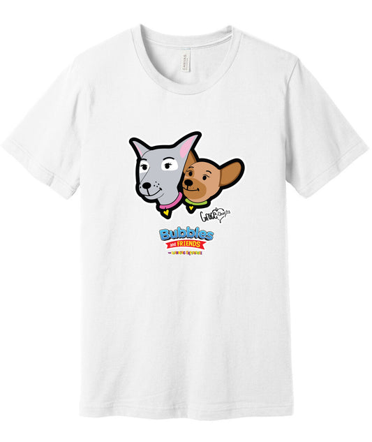 Bubbles & Friends- Friends from Happyville Grace & Charity Unisex Tee
