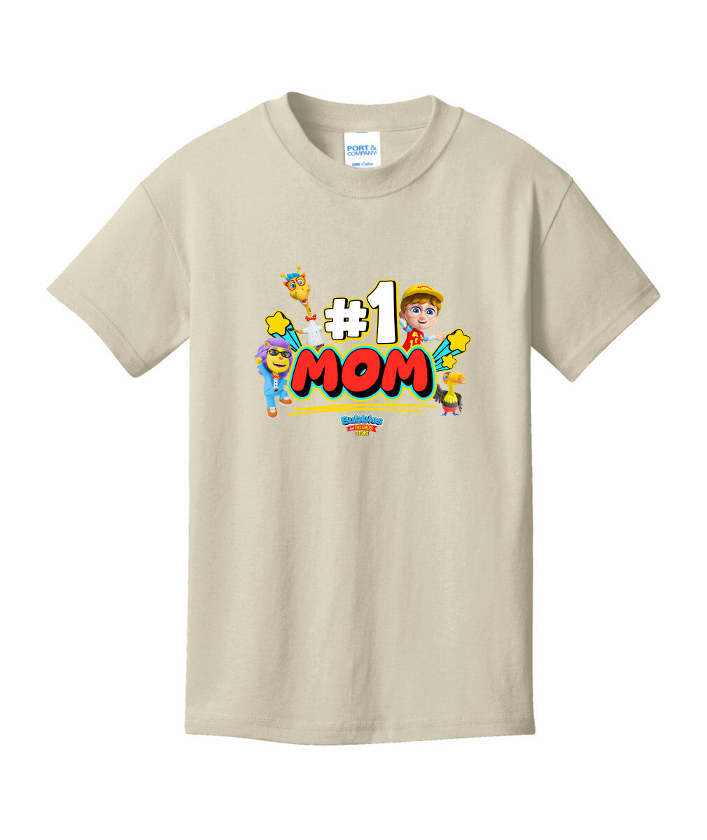 Bubbles & Friends I Love Mom Children's Tee