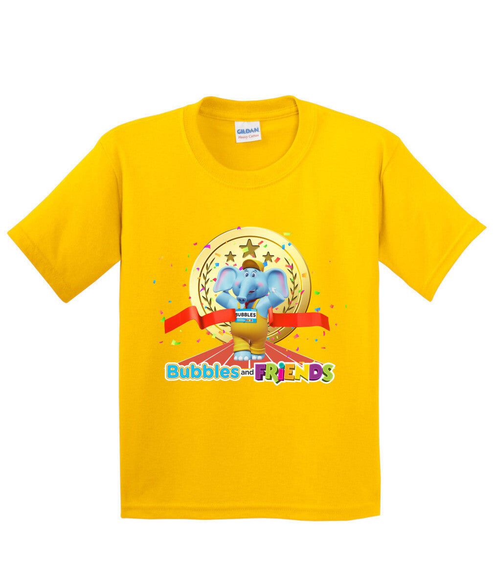 Bubbles and Friends - Summer Games Collection Bubbles Gold Children T-Shirt