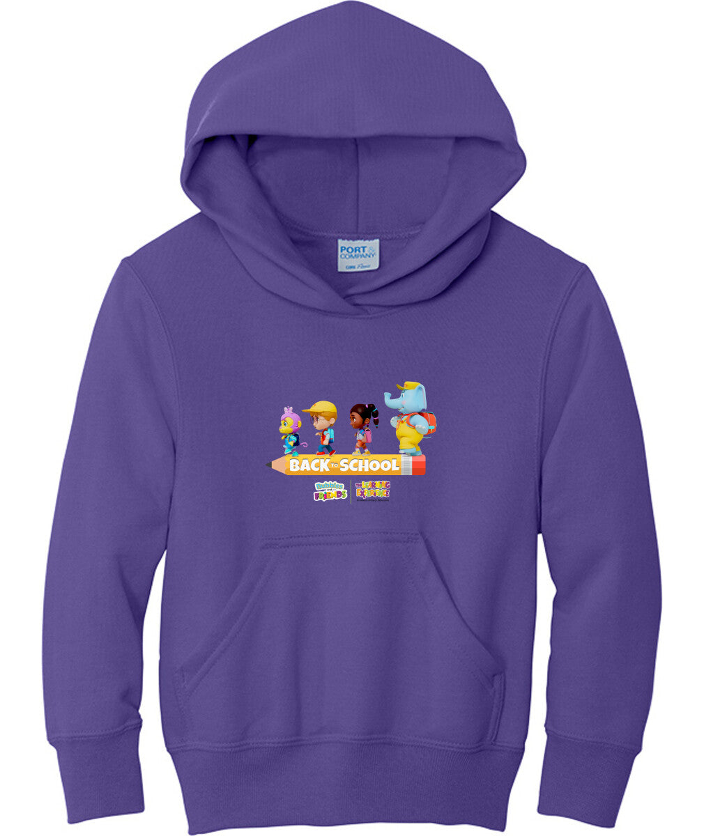 Bubbles & Friends BTS Pencil Walk Children's Hooded Sweatshirt