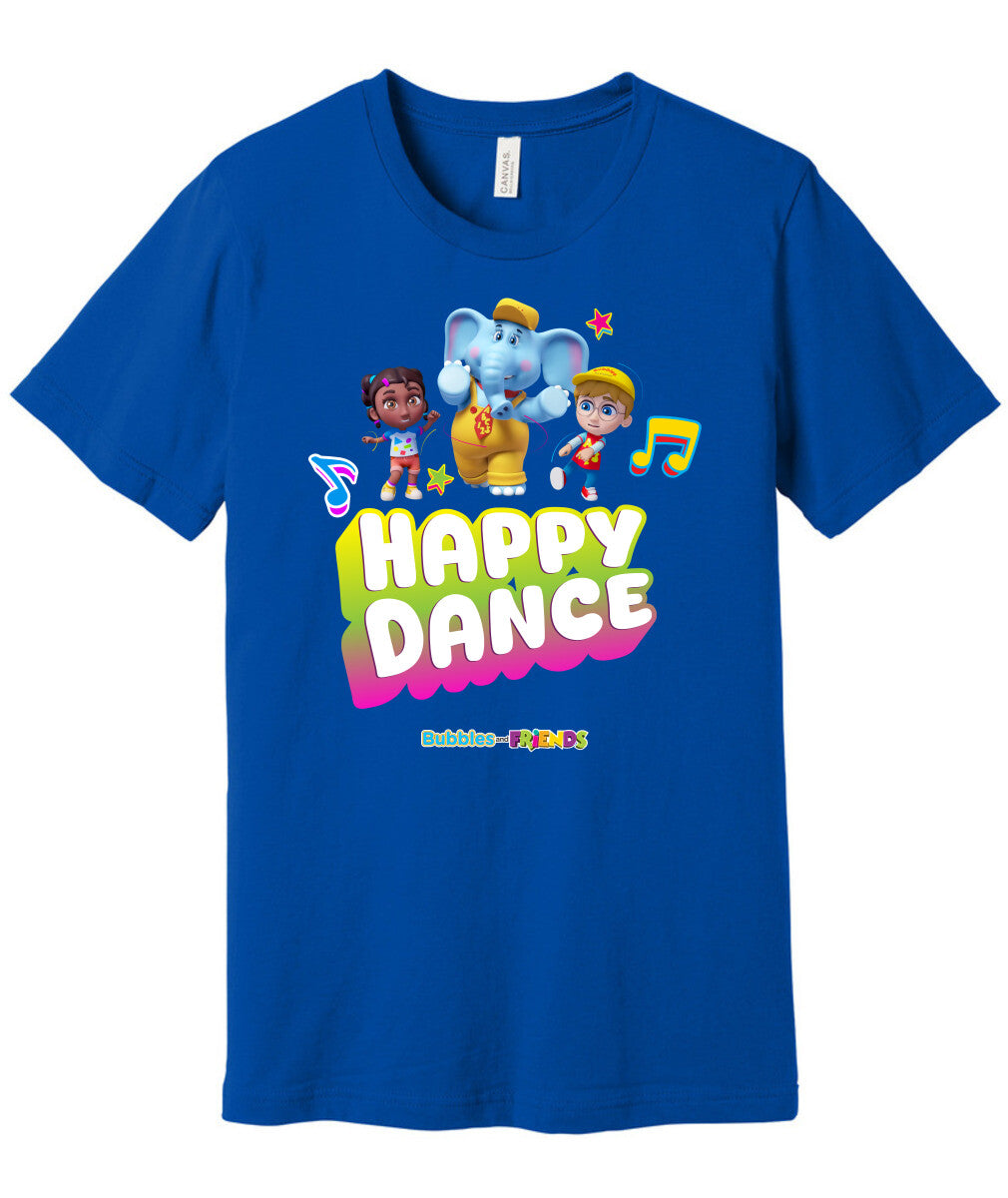 Bubbles and Friends – Happy Dance Collection Happy Dance Adult T-Shirt