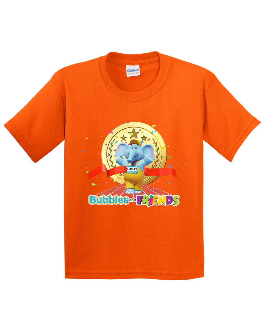 Bubbles and Friends - Summer Games Collection Bubbles Gold Children T-Shirt