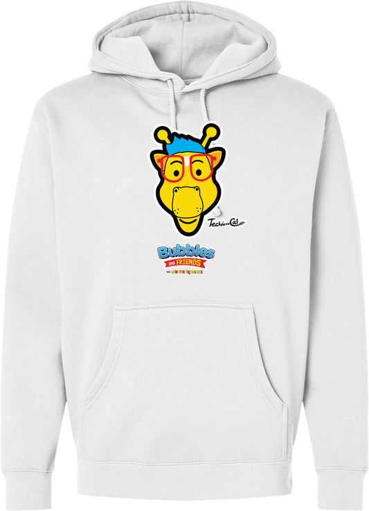 Bubbles & Friends- Friends from Happyville 'Technical' Midweight Hooded Sweatshirt- Unisex