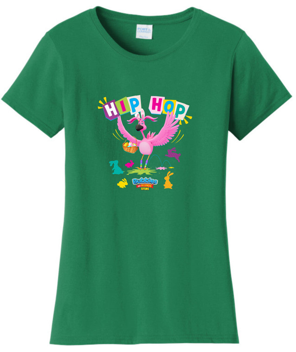 Bubbles & Friends Easter Hip-Hop Women's T-Shirt