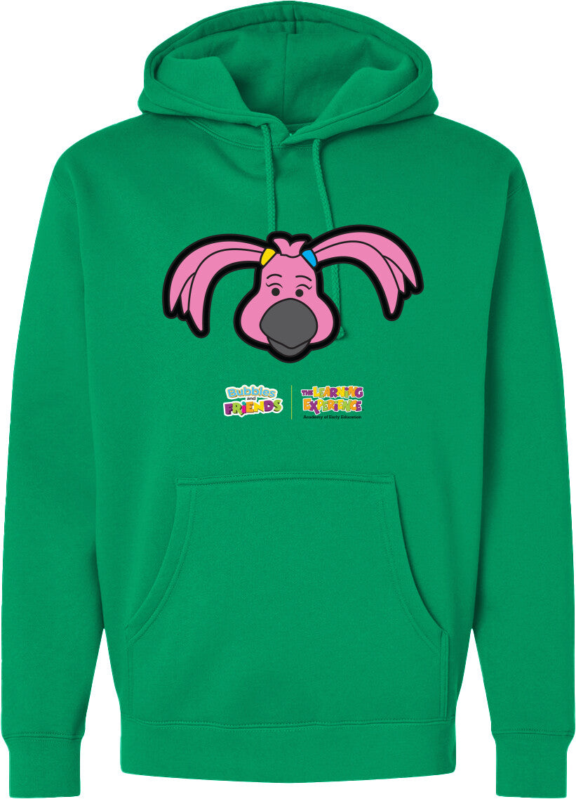 Bubbles & Friends- Friends from Happyville 'Flexi' Midweight Hooded Sweatshirt- Unisex