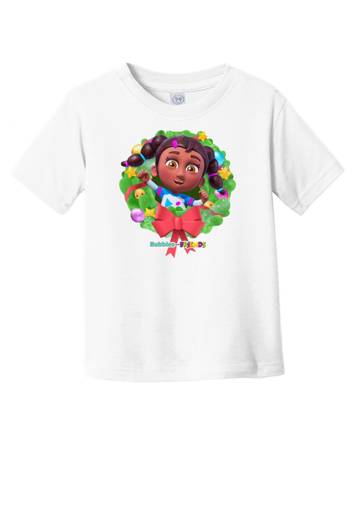 Bubbles & Friends Holiday Toddler T-Shirt - Izzy