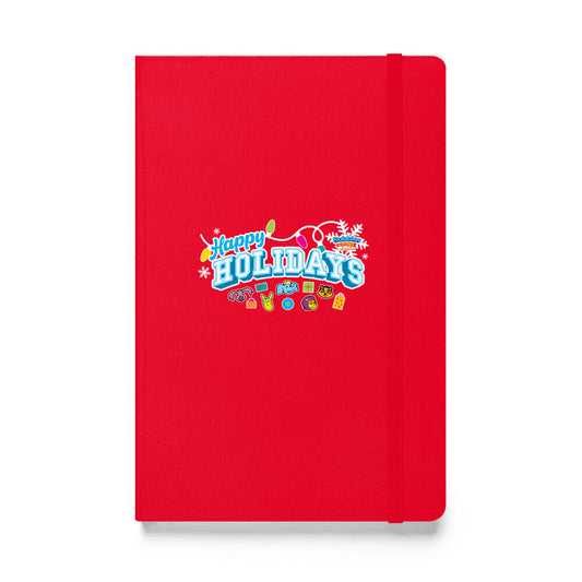 Bubbles & Friends Holiday Hardcover Bound Notebook | JournalBook®