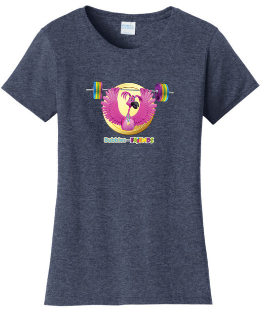 Bubbles and Friends - Summer Games Collection Flexi Weights Women T-Shirt